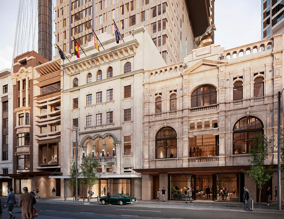 Building with New York-style apartments under construction on Pitt Street | 7NEWS